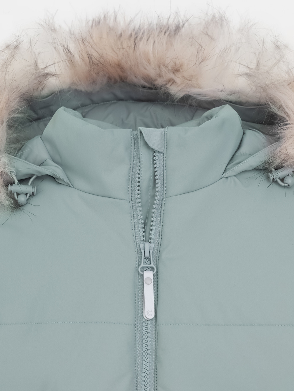 Пальто для девочки, артикул: ВК 38110/2 УЗГ, цвет: зеленый, фото 6