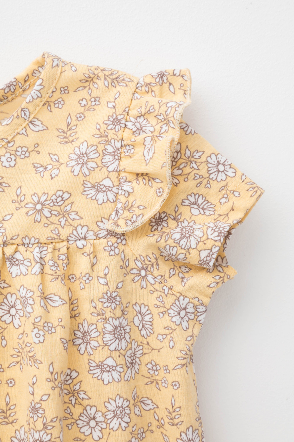 Полукомбинезон для девочки, артикул: КР 6461, цвет: желтый, фото 6