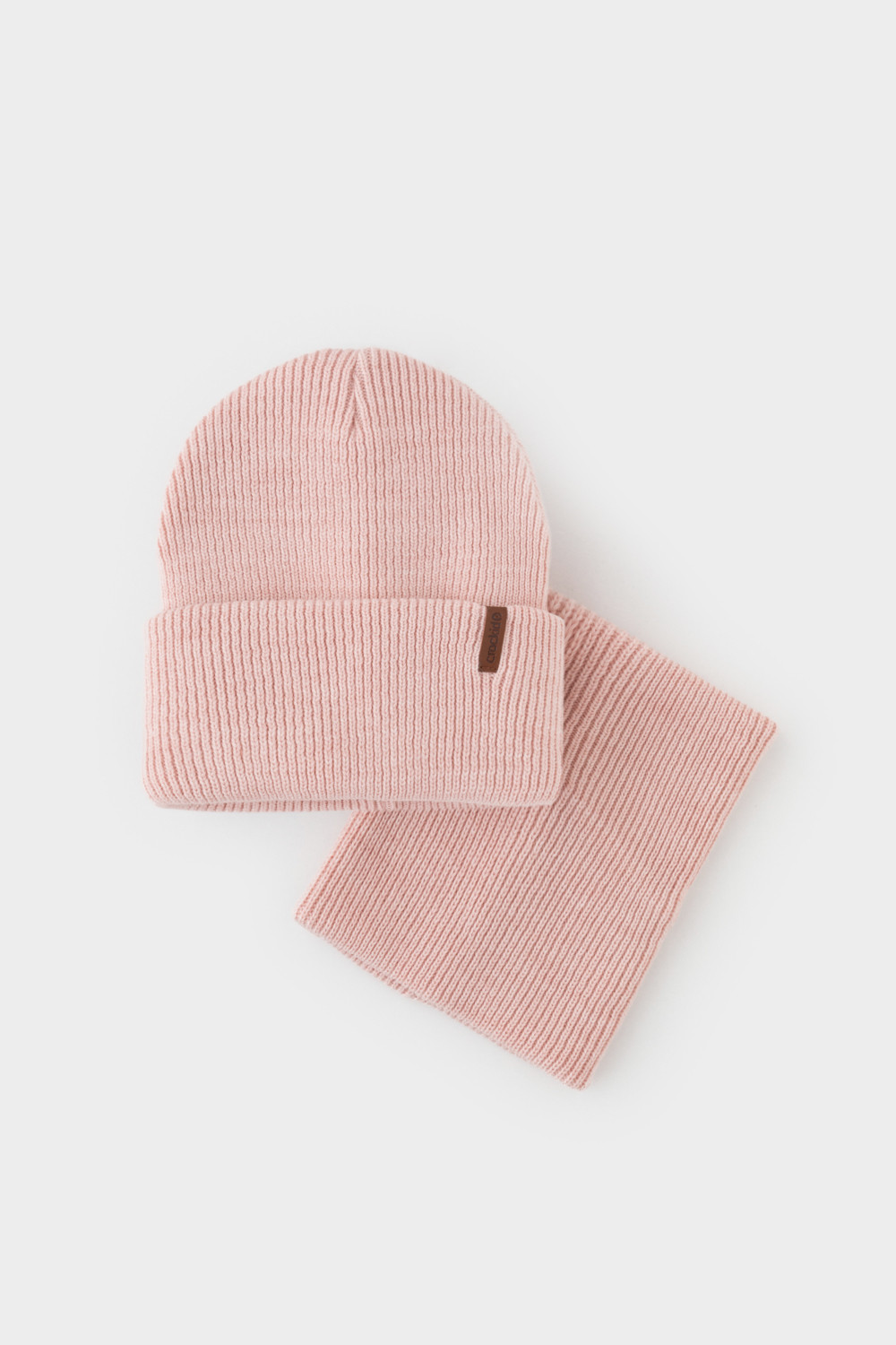 Комплект вязаный для девочки, артикул: КВ 22016/ш, цвет: розовый, фото 6
