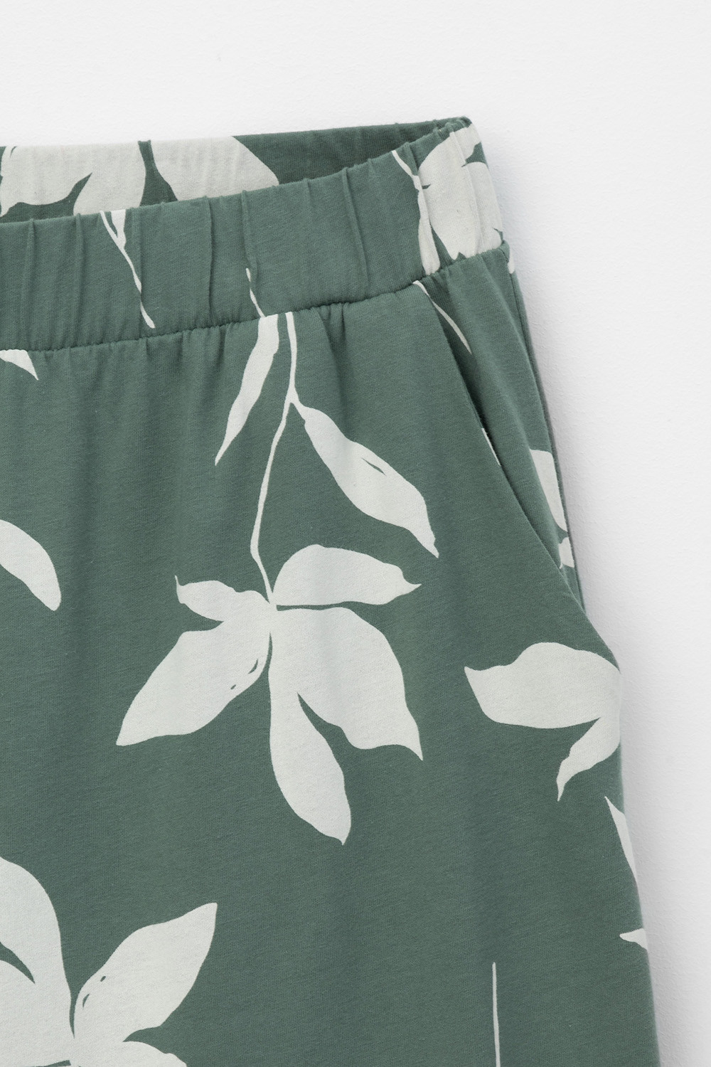 Брюки женские для мам, артикул: ЕВТ 4069, цвет: зеленый, фото 6