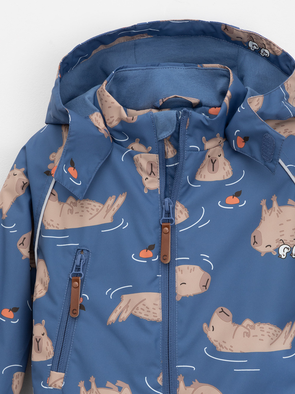 Комбинезоны утепленные для мальчика, артикул: ВК 60088/н/24 Ал, цвет: синий, фото 6