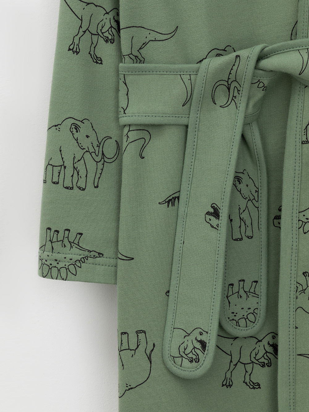 Халат для мальчика, артикул: К 5763, цвет: зеленый, фото 6