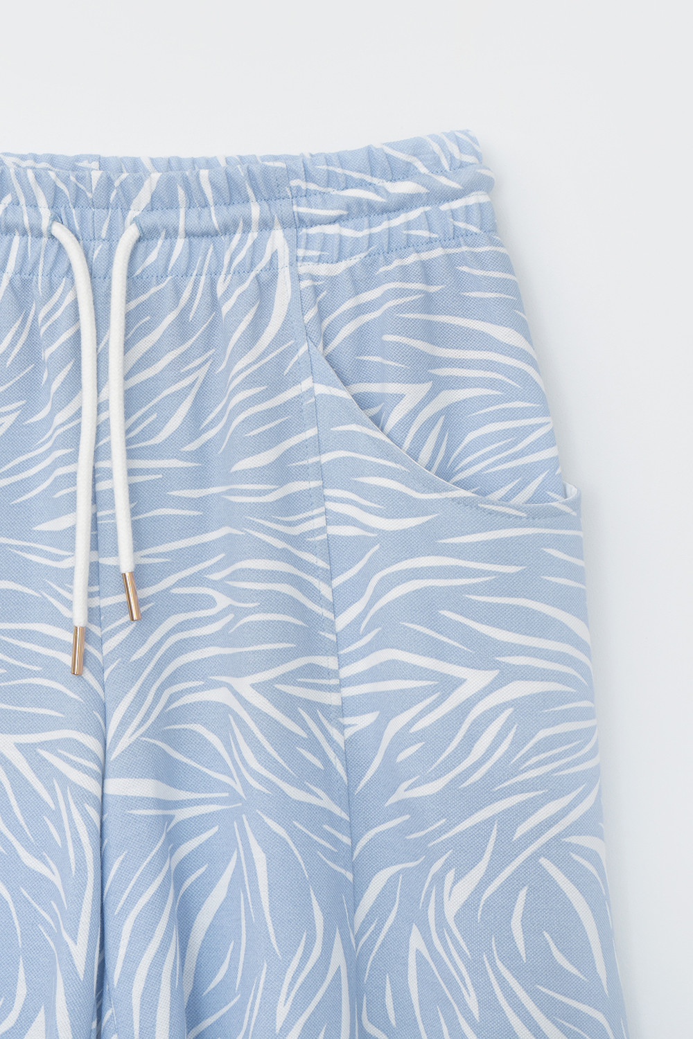 Шорты женские для мам, артикул: ЕВТ 4111, цвет: голубой, фото 6