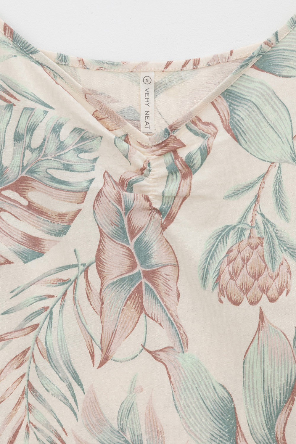 Сорочки ночные женские для мам, артикул: Е 10008, цвет: светло-бежевый, фото 6