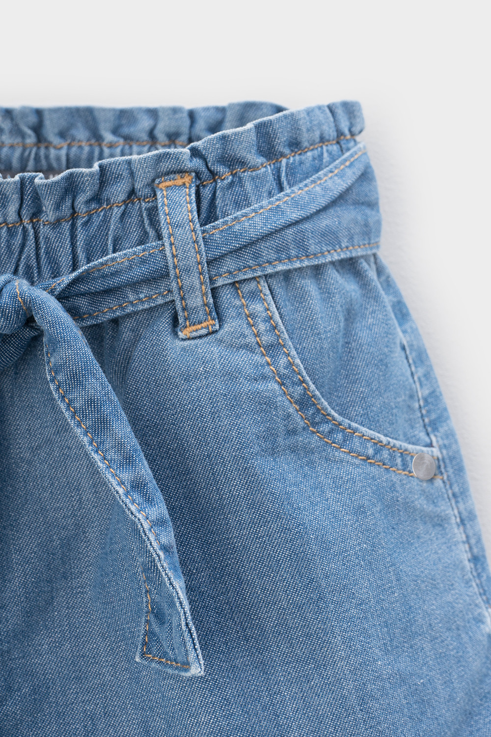 Шорты для девочки, артикул: ТК 40041 ВСТ, цвет: голубой, фото 6