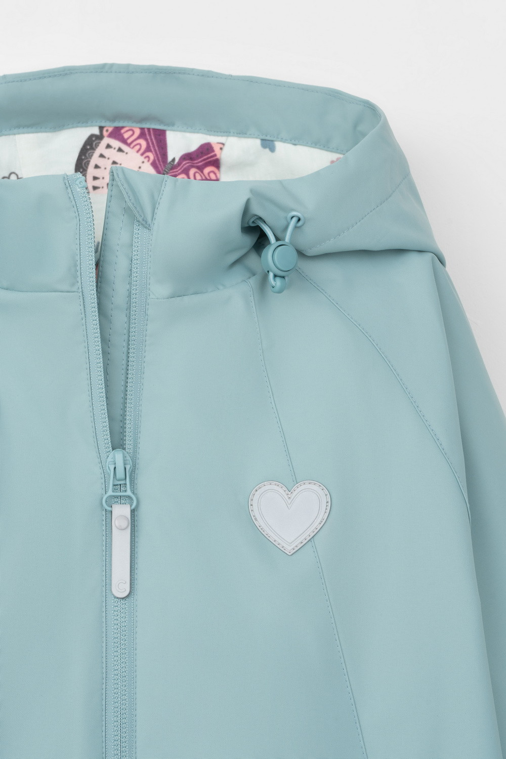 Пальто для девочки, артикул: ВК 32128/24/1 ГР, цвет: голубой, фото 6