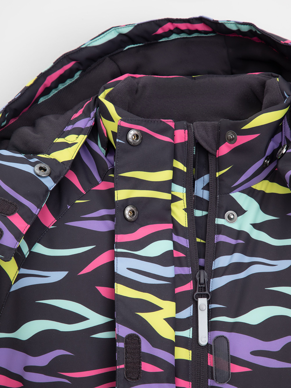 Комбинезоны утепленные для девочки, артикул: ВК 60127/н/4 УЗГ, цвет: темно-серый, фото 6