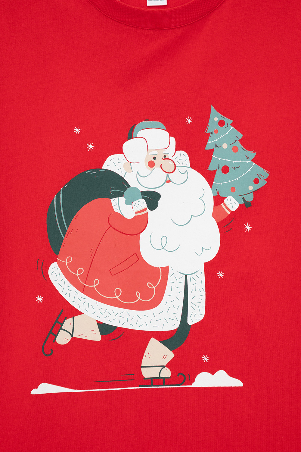 Футболки для дома для мам, артикул: Е 3621, цвет: красный, фото 6