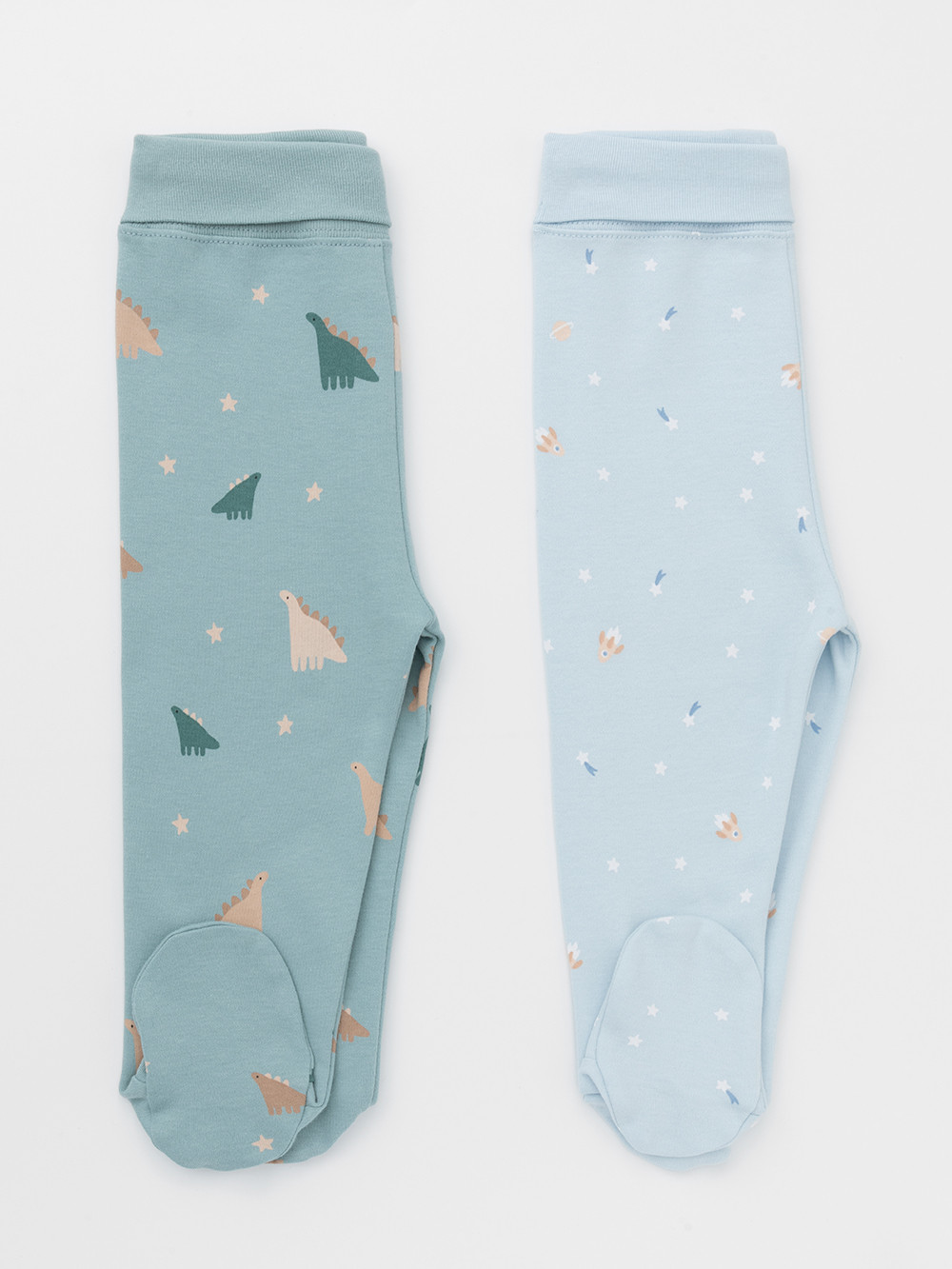 Ползунки для новорожденных, артикул: К 400220-2уп, цвет: голубой, фото 6