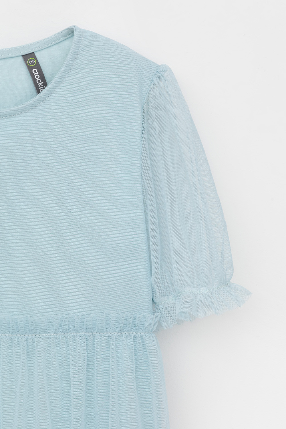 Платье для девочки, артикул: К 5909, цвет: голубой, фото 6