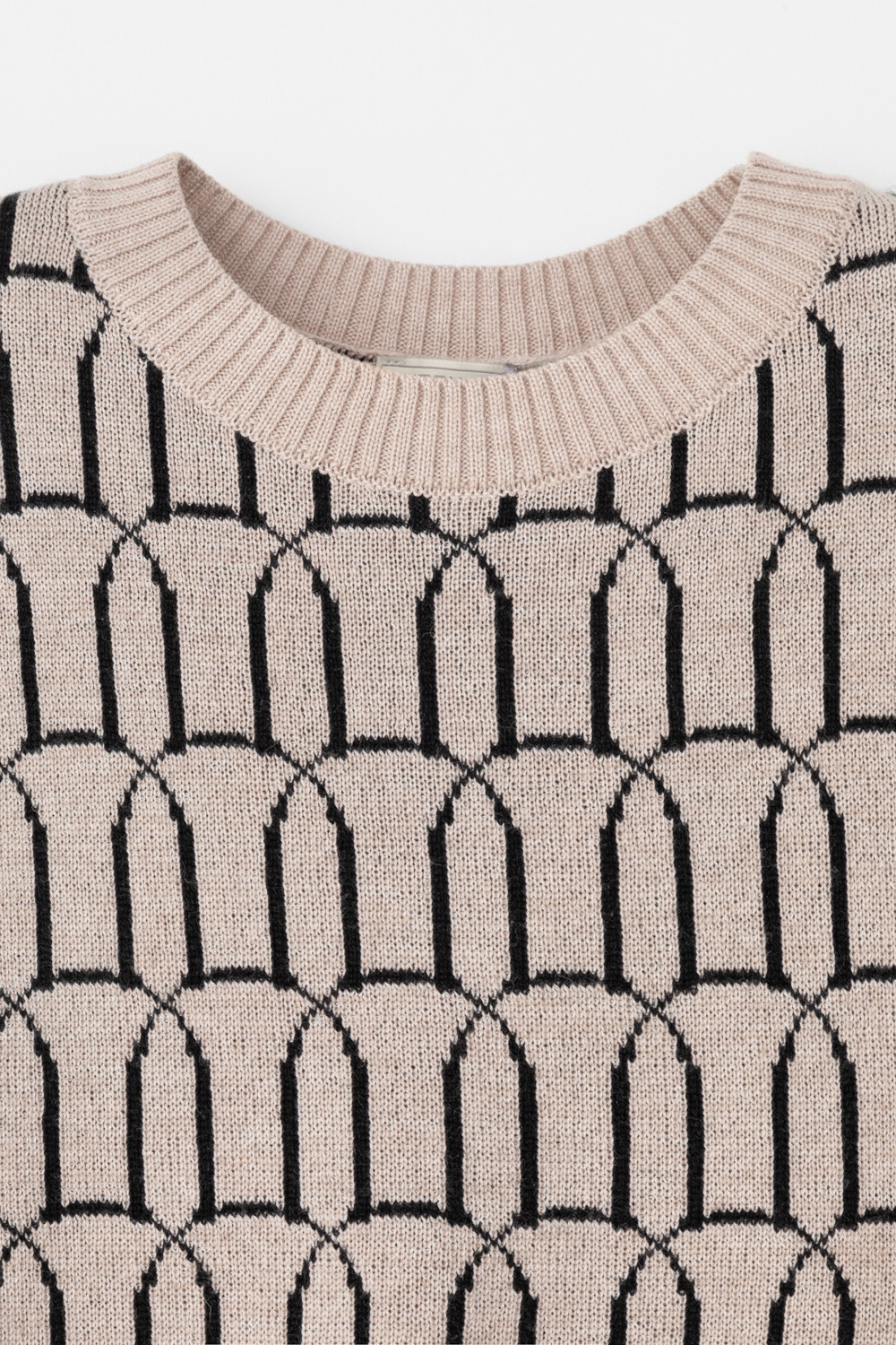 Джемперы женские для мам, артикул: ЕВ 30180/ш, цвет: бежевый, фото 6