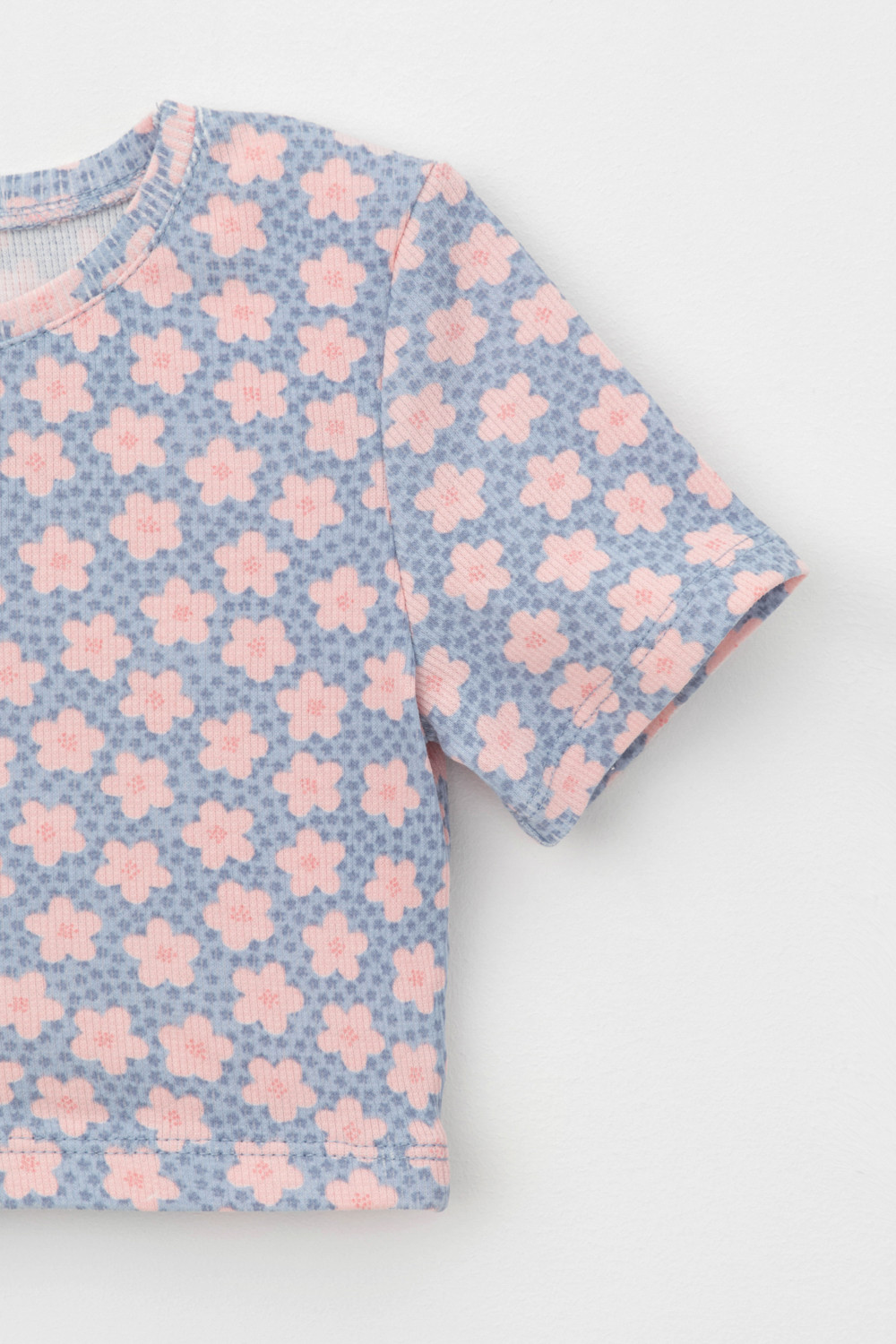 Футболка для девочки, артикул: КР 302459, цвет: светло-голубой, фото 6