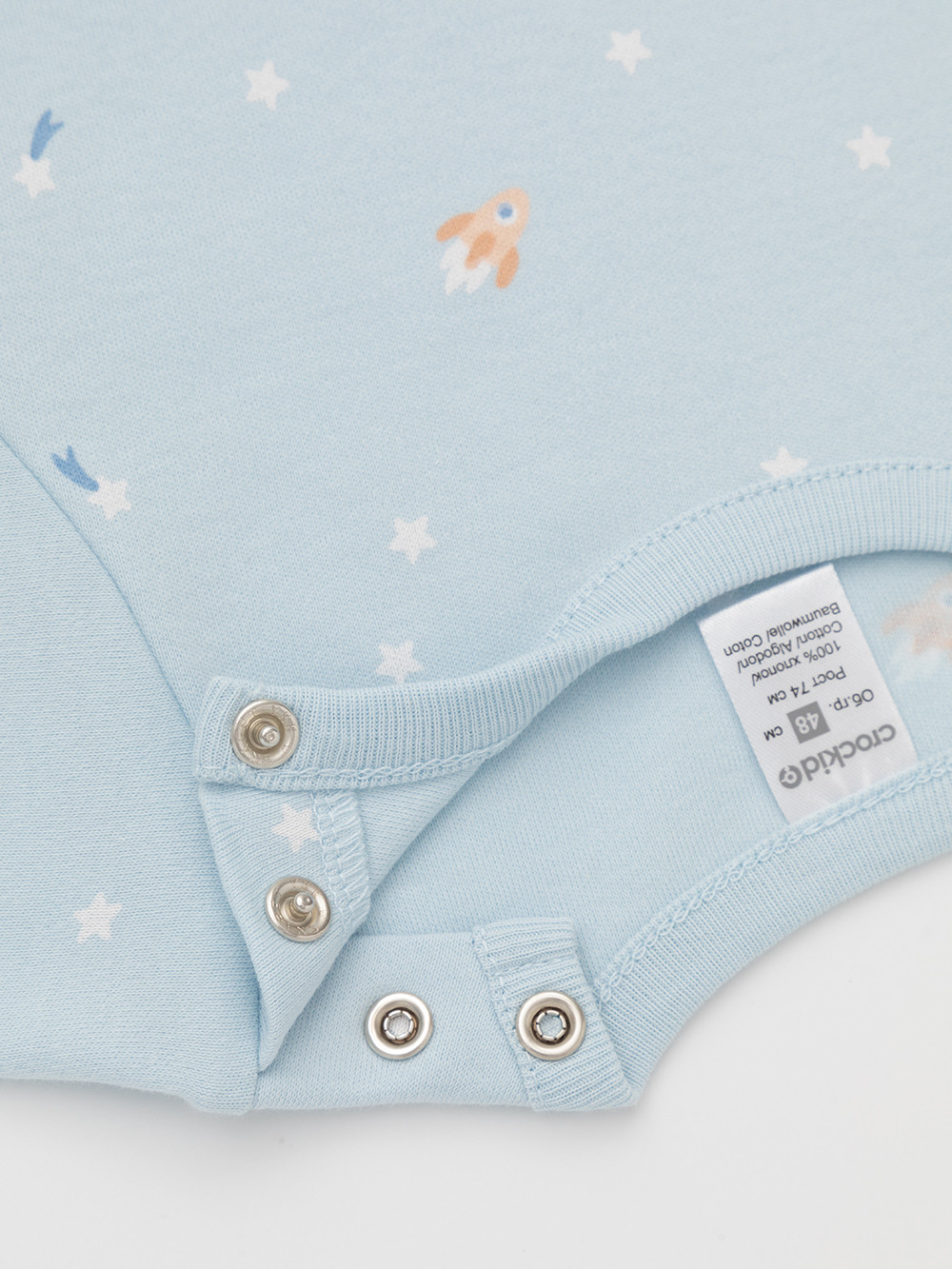 Боди для новорожденных, артикул: К 6087-2уп, цвет: голубой, фото 7