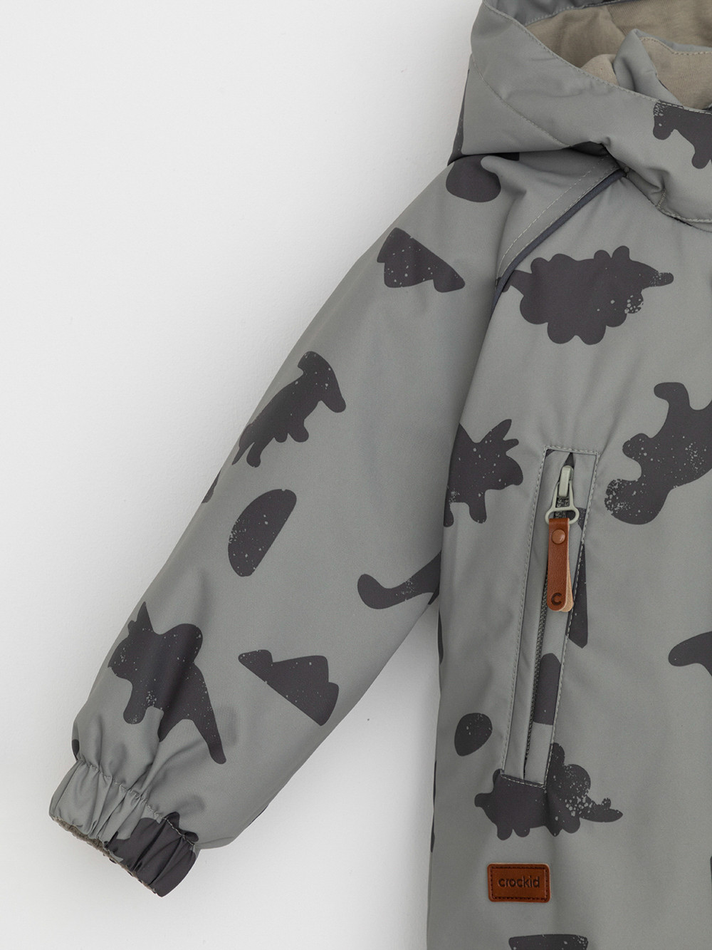 Комбинезоны утепленные для мальчика, артикул: ВК 60085/н/64 Ал, цвет: зеленый, фото 7