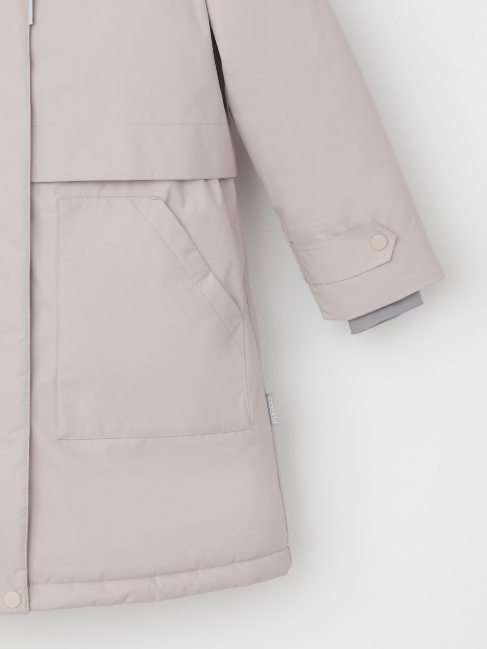 Куртка для девочки, артикул: ВК 38125/2 ГР, цвет: серый, фото 7