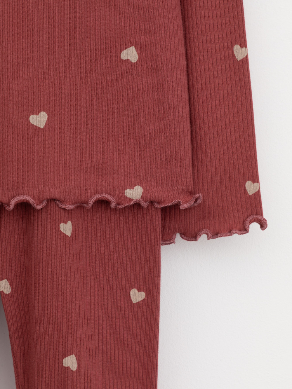 Пижама для девочки, артикул: К 1618, цвет: коричневый, фото 7