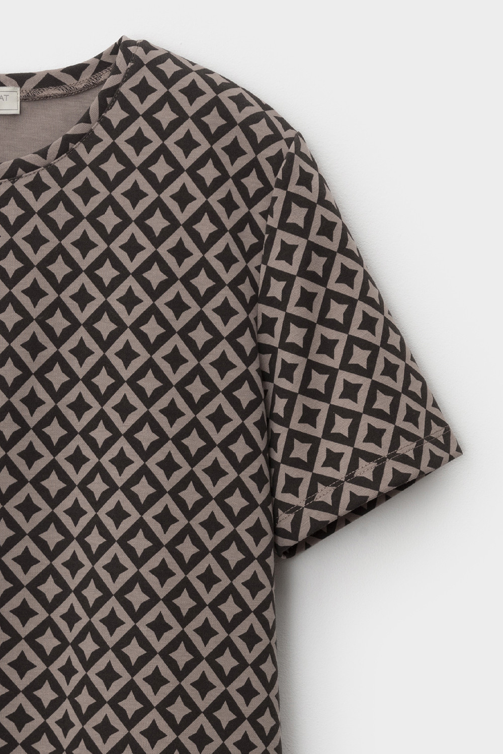 Футболки женские для мам, артикул: ЕВТ 3216, цвет: бежевый, фото 7