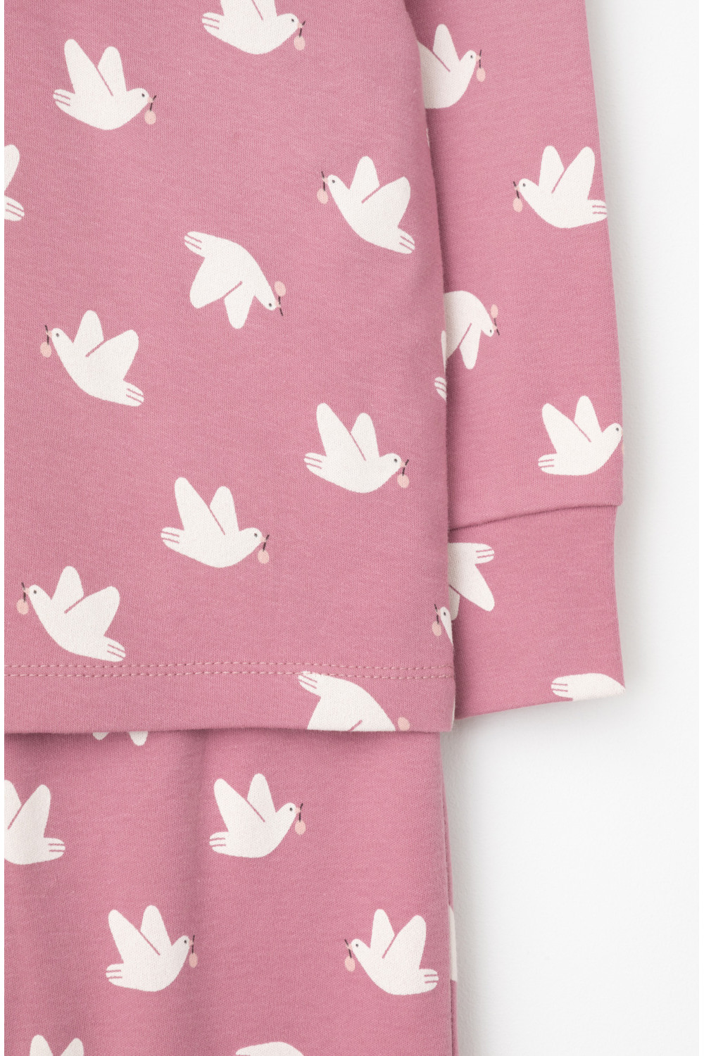 Пижама для девочки, артикул: К 1552, цвет: розовый, фото 7