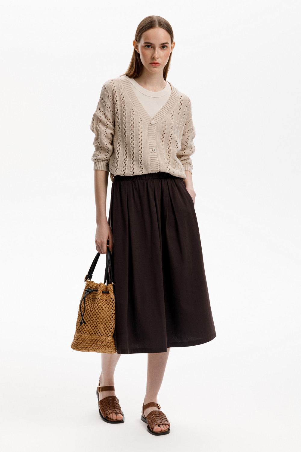 Жакеты, куртки женские для мам, артикул: ЕВ 30217, цвет: бежевый, фото 7