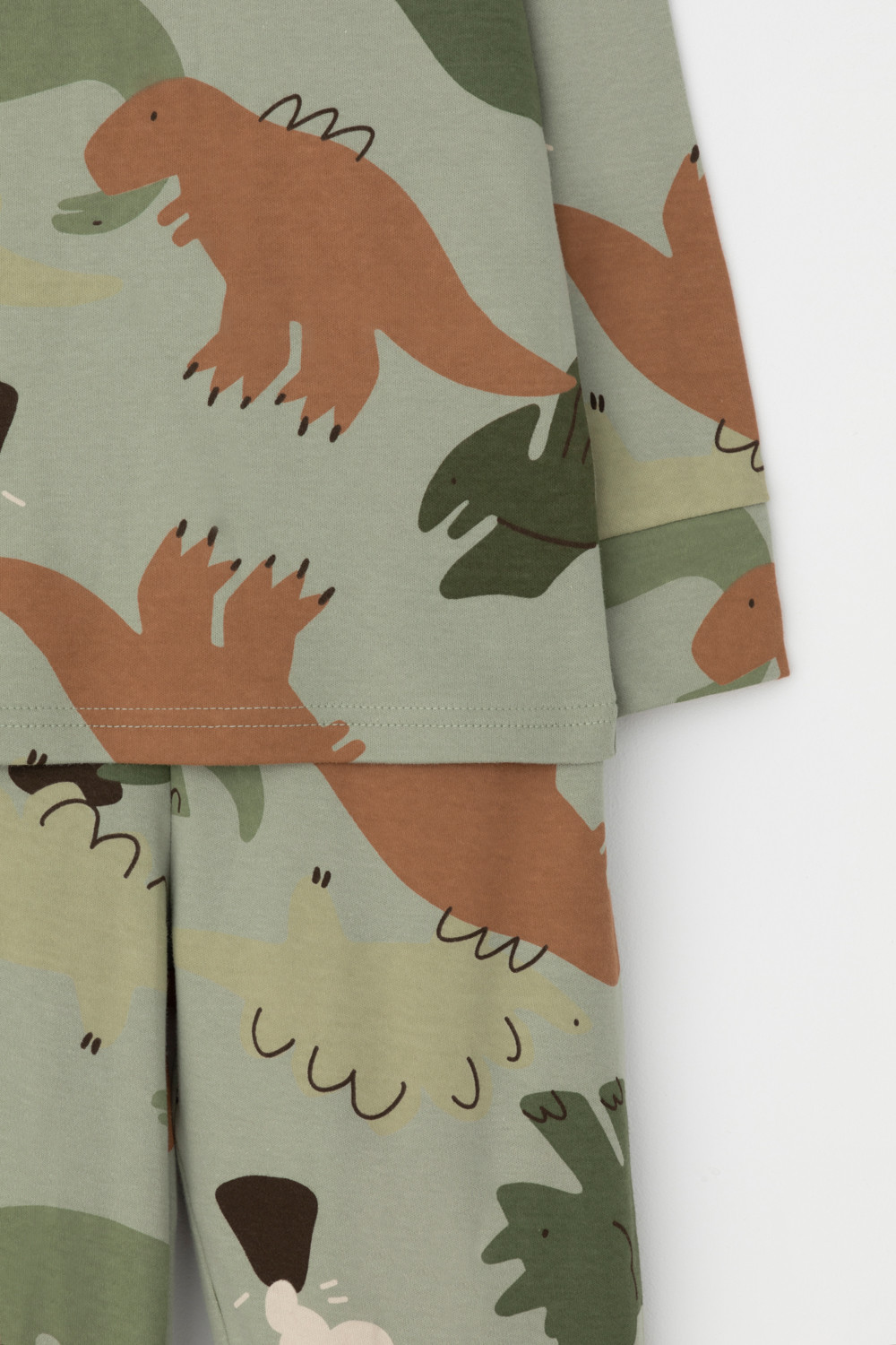 Пижама для мальчика, артикул: К 1552, цвет: хаки, фото 7