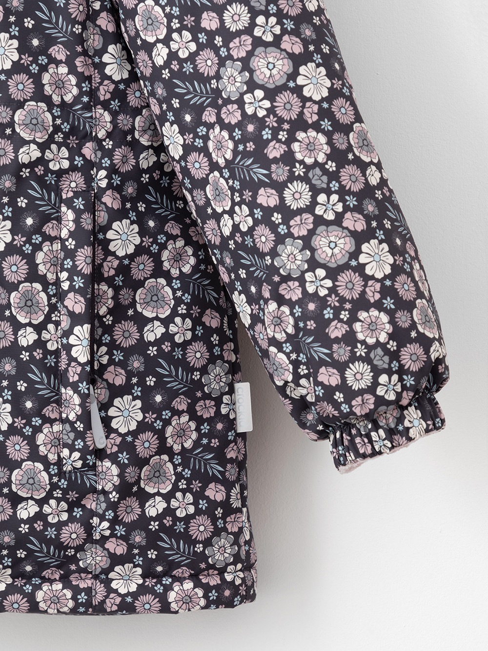 Куртка для девочки, артикул: ВК 38122/н/3 УЗГ, цвет: темно-серый, фото 7