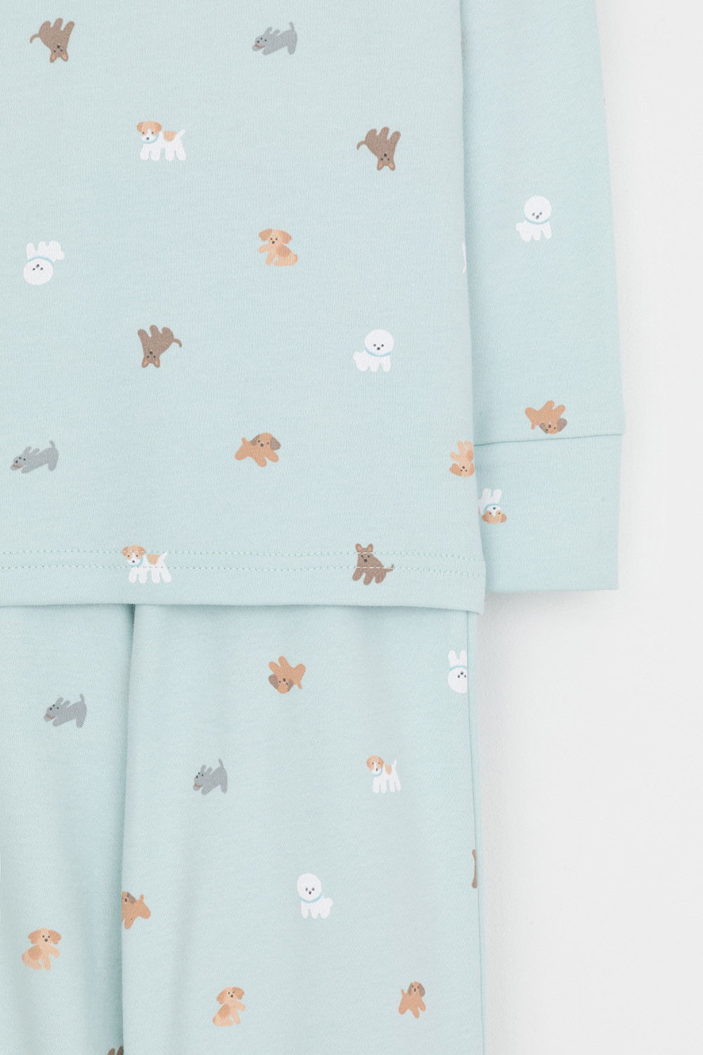 Пижама для девочки, артикул: К 1552, цвет: голубой, фото 7
