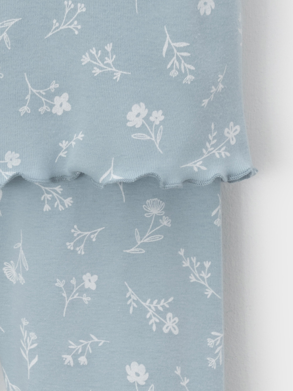 Пижама для девочки, артикул: К 1632, цвет: голубой, фото 7