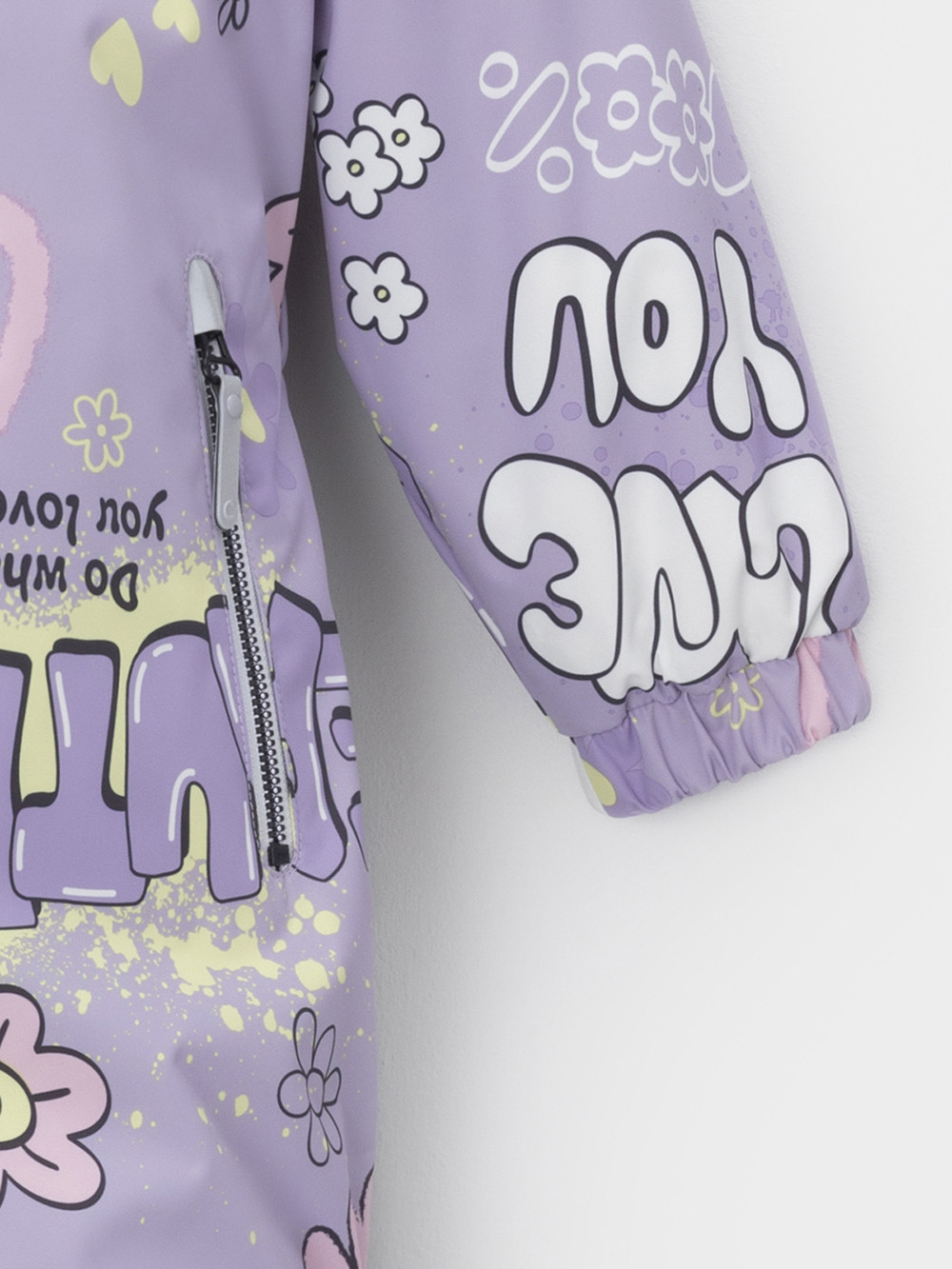 Комбинезоны утепленные для девочки, артикул: ВК 60110/н/4 УЗГ, цвет: фиолетовый, фото 7