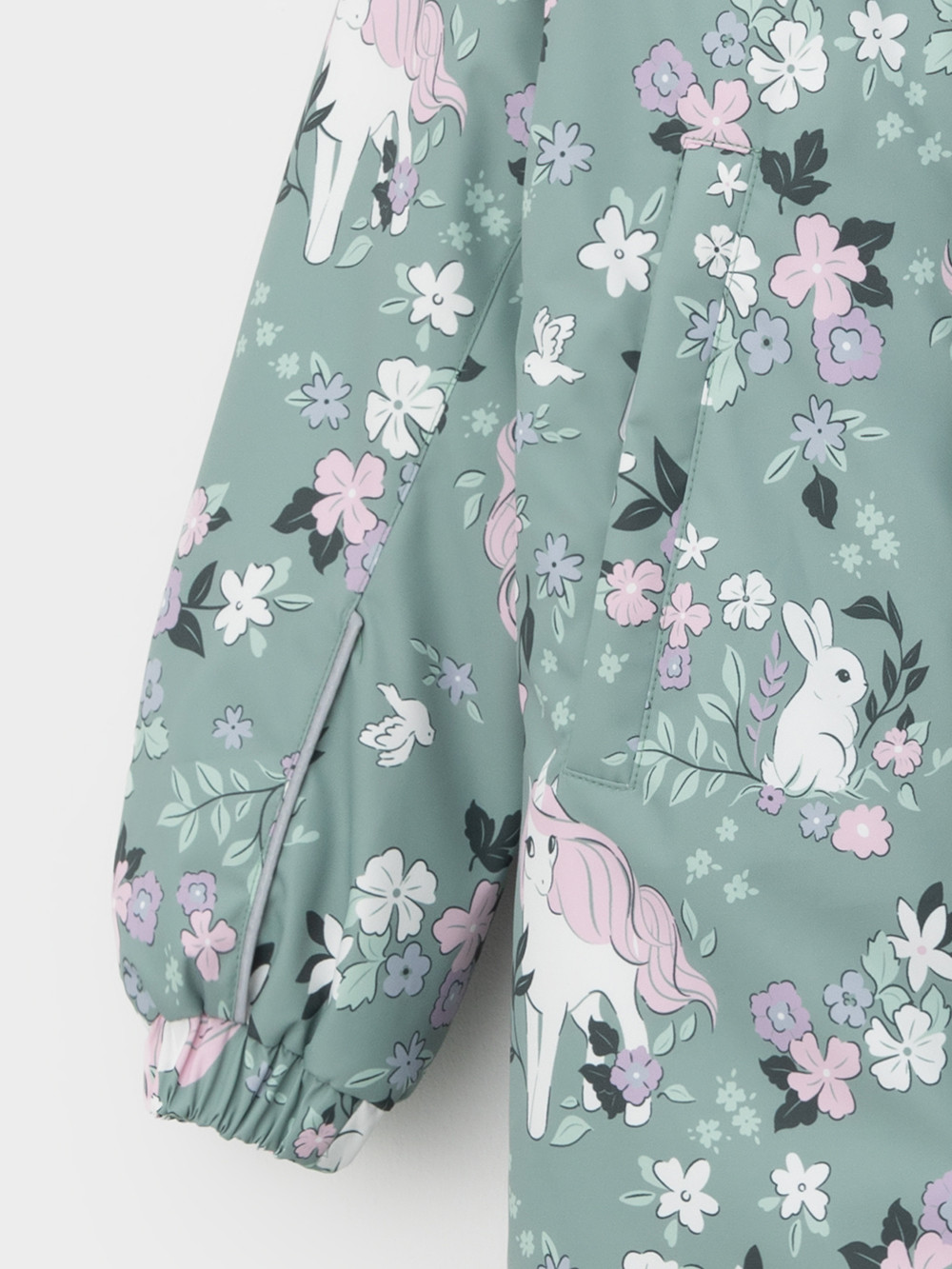 Комбинезоны утепленные для девочки, артикул: ВК 60069/н/6 УЗГ, цвет: минт, фото 7