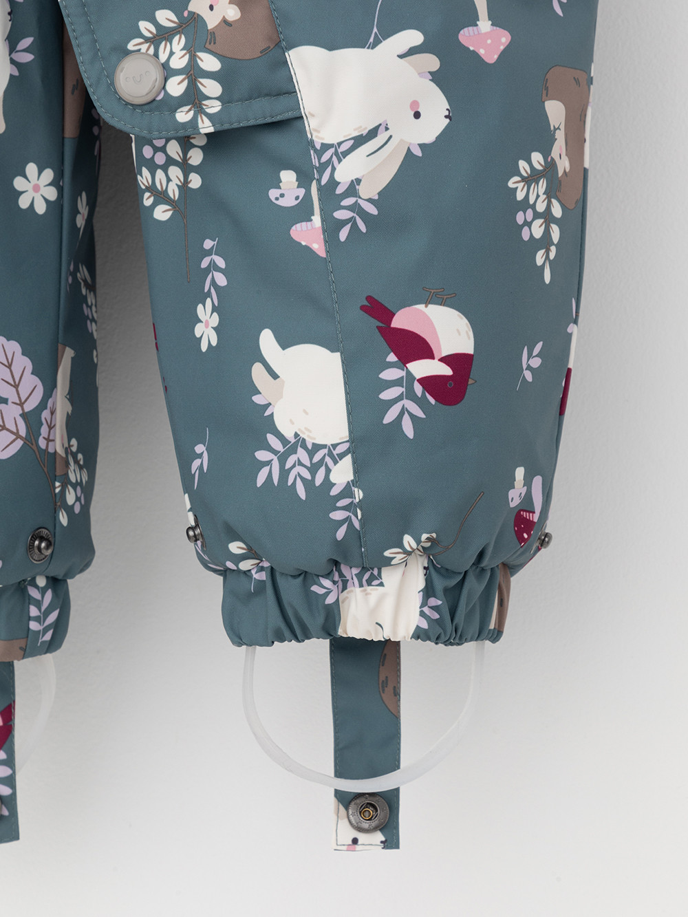 Комбинезоны утепленные для девочки, артикул: ВК 60032/н/56 Ал, цвет: голубой, фото 7