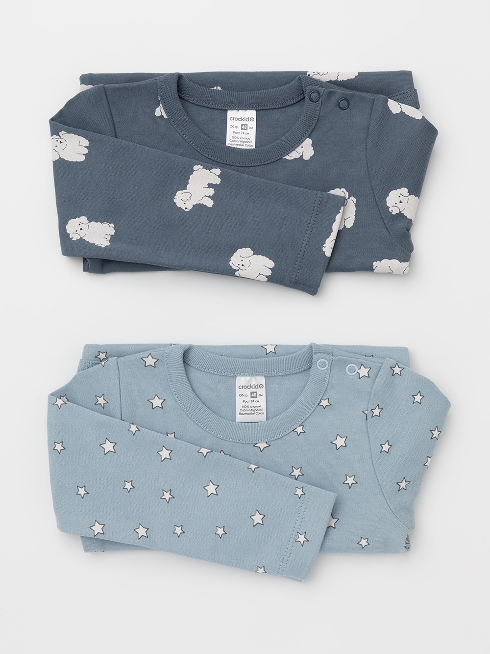 Боди для новорожденных, артикул: К 6087-2уп, цвет: синий, фото 7