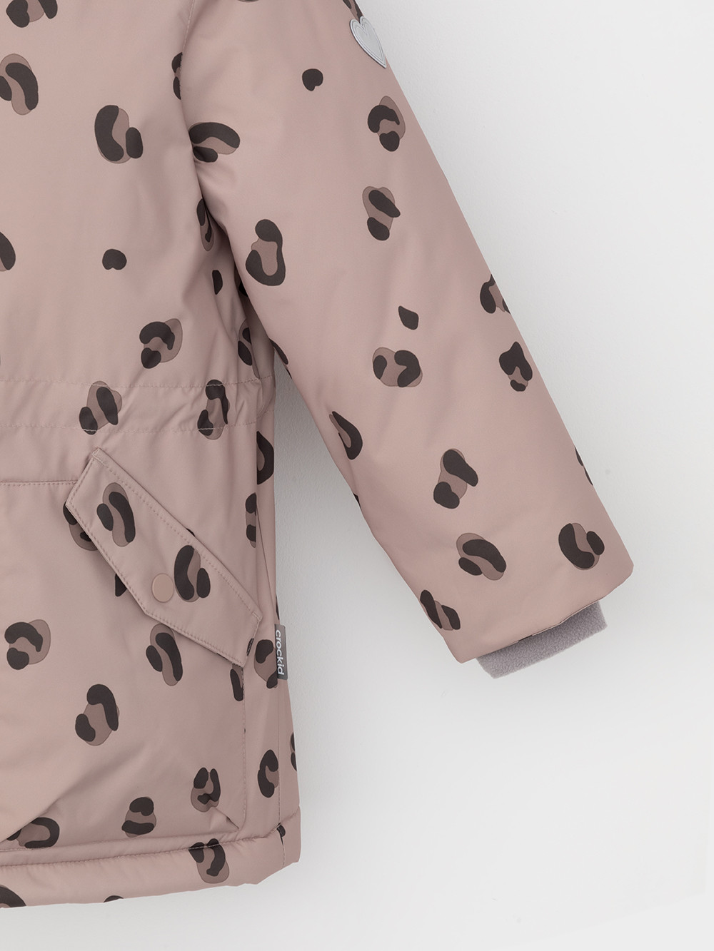 Куртка для девочки, артикул: ВК 38120/н/2 ГР, цвет: кофейный, фото 7