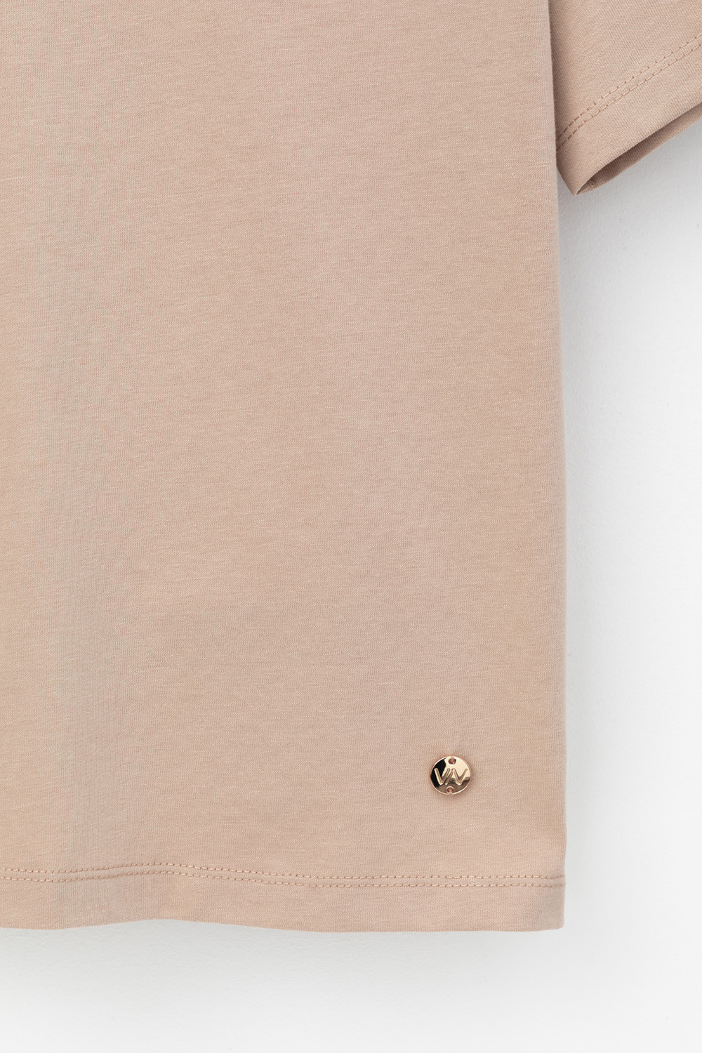 Футболки женские для мам, артикул: ЕВТ 3189, цвет: бежевый, фото 7