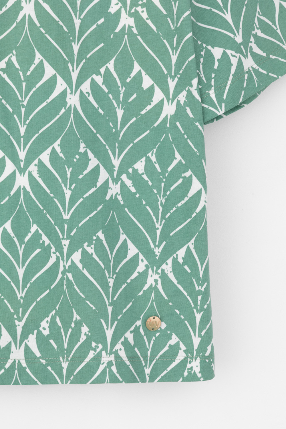 Футболки женские для мам, артикул: ЕВТ 3315, цвет: зеленый, фото 7