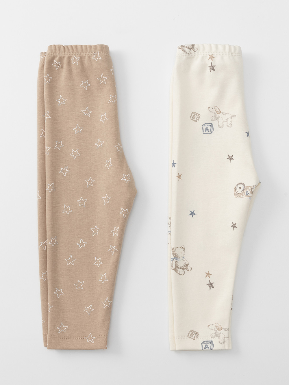 Брюки для новорожденных, артикул: К 400785-2уп, цвет: бежевый, фото 7