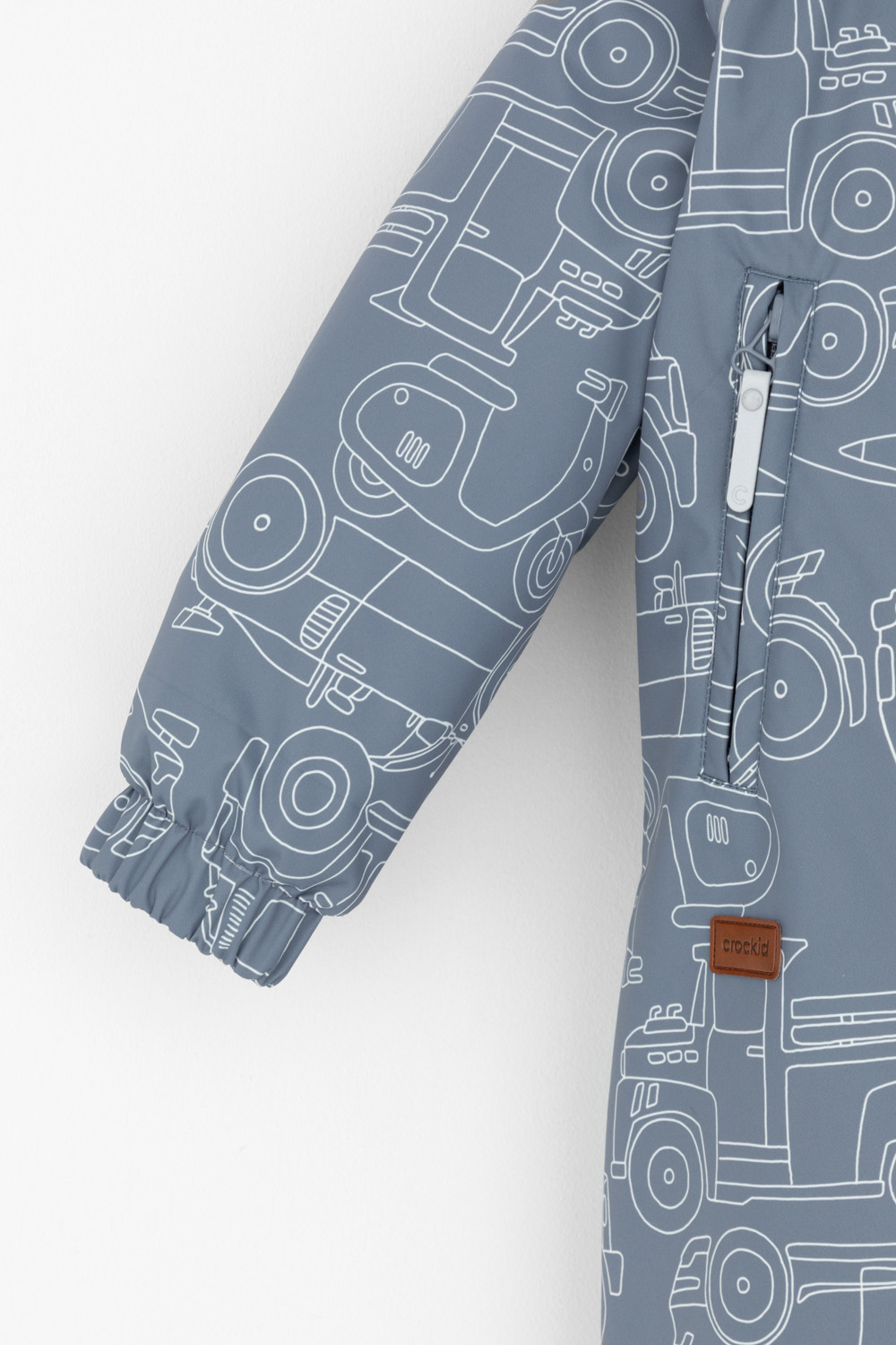 Комбинезоны утепленные для мальчика, артикул: ВК 60085/н/38 Ал, цвет: темно-серый, фото 7