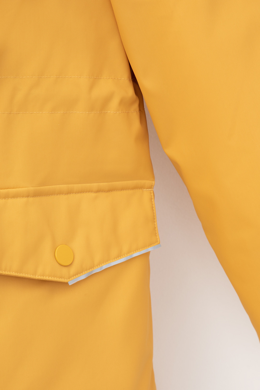 Пальто для девочки, артикул: ВК 38107/1 ГР, цвет: желтый, фото 7