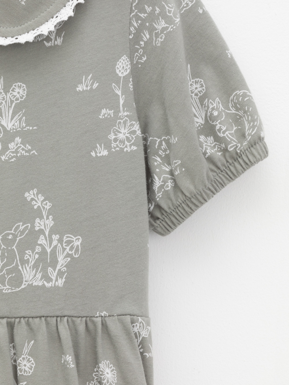 Платье для девочки, артикул: КР 5932, цвет: зеленый, фото 7