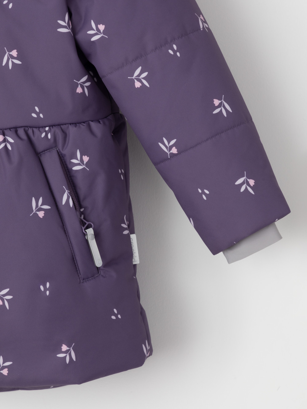 Куртка для девочки, артикул: ВК 38119/н/1 ГР, цвет: фиолетовый, фото 7