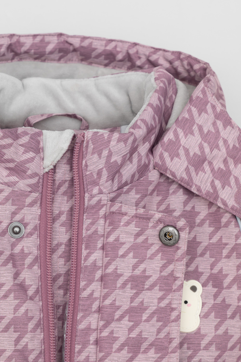 Комбинезоны утепленные для девочки, артикул: ВК 60114/н/2 УЗГ, цвет: фиолетовый, фото 7