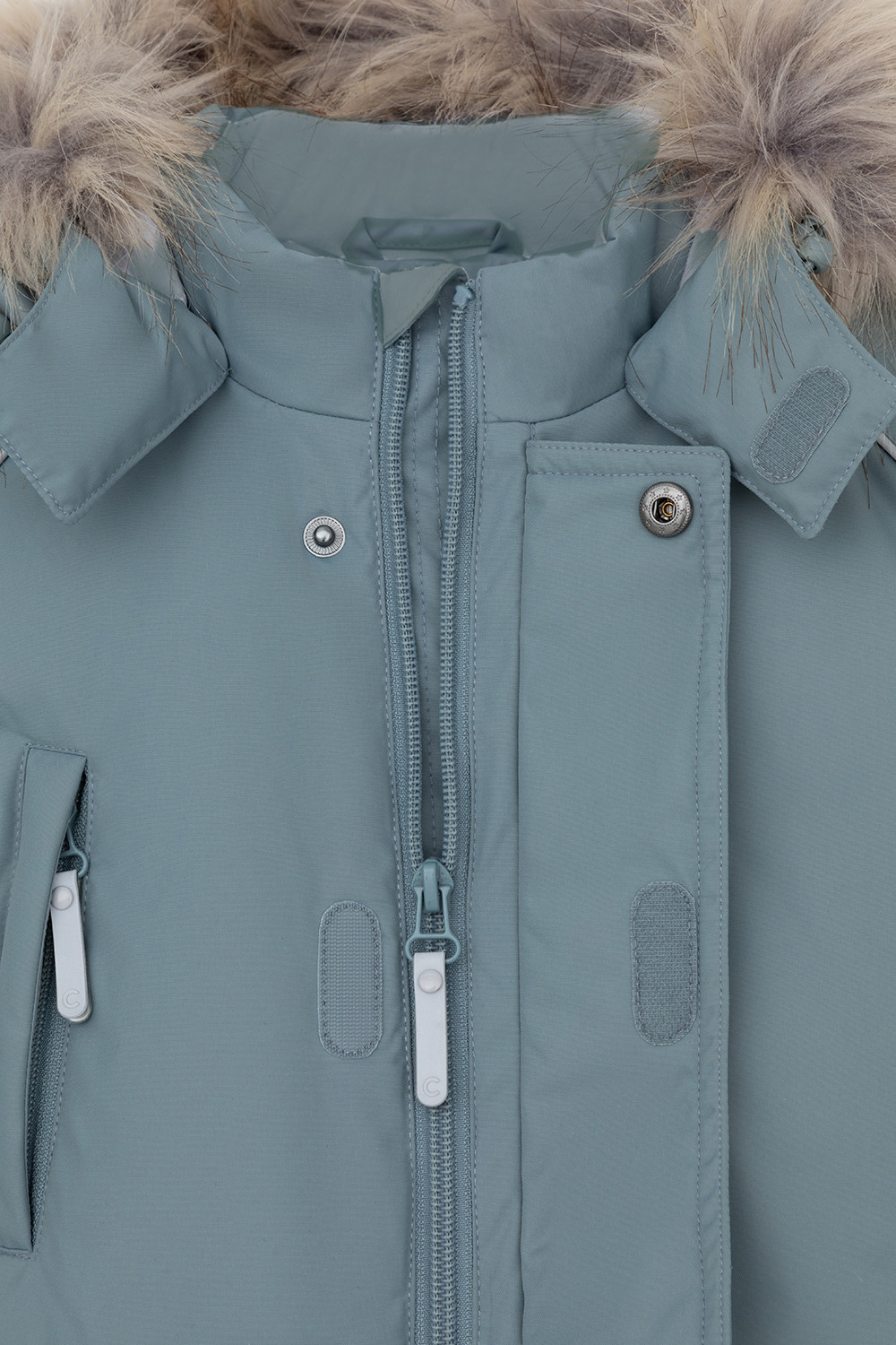 Комбинезоны утепленные для мальчика, артикул: ВК 60106/4 УЗГ, цвет: зеленый, фото 7