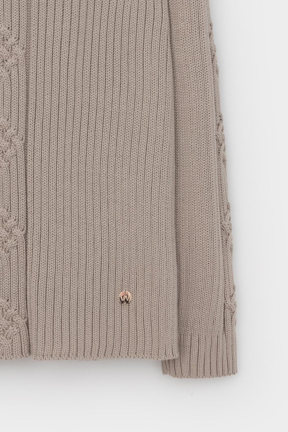 Джемперы женские для мам, артикул: ЕВ 30253, цвет: бежевый, фото 7