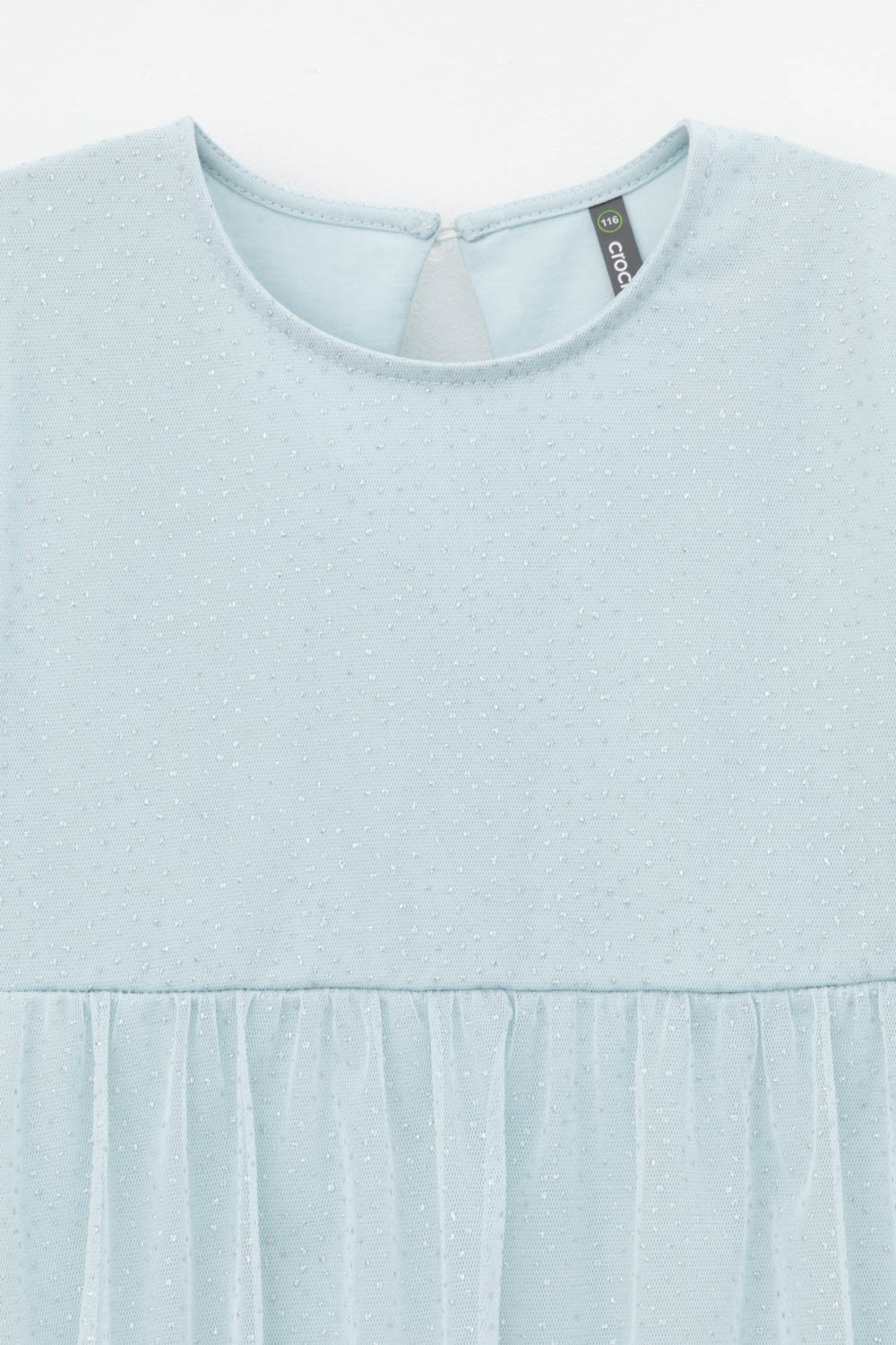 Платье для девочки, артикул: К 5854, цвет: голубой, фото 7