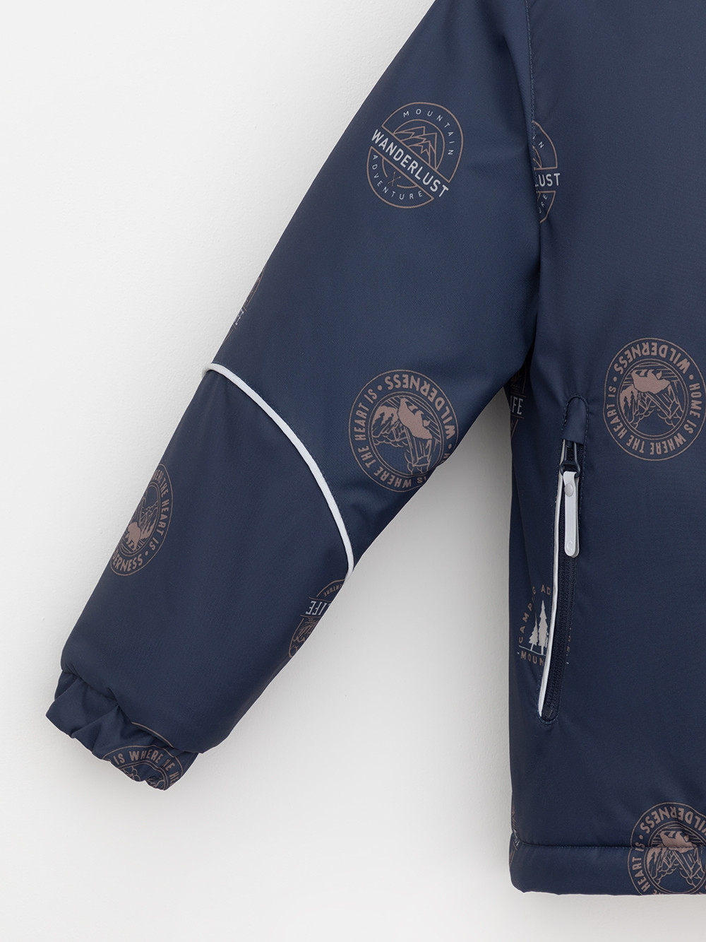 Куртки для мальчика, артикул: ВК 36090/н/5 Ал, цвет: темно-синий, фото 7