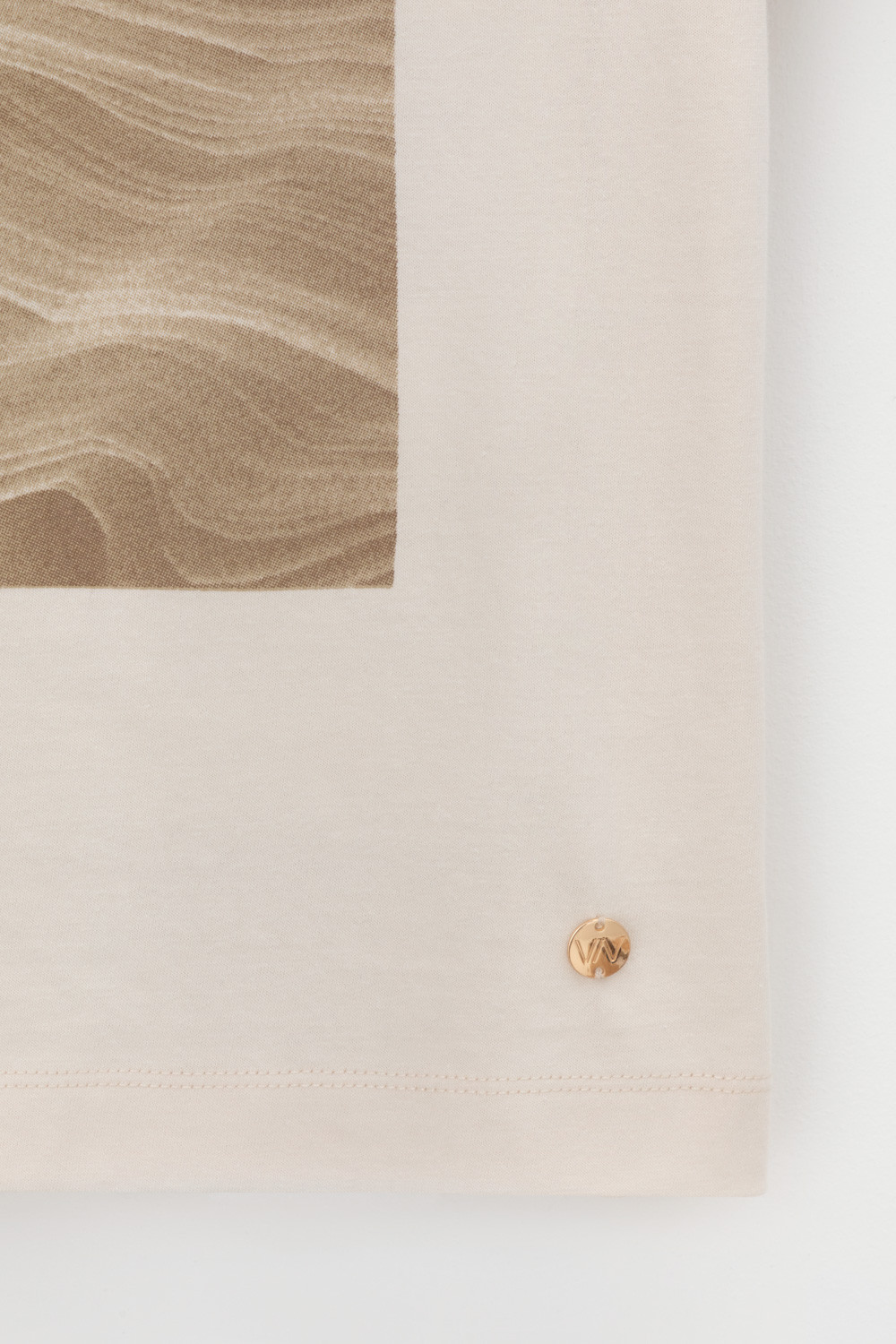 Футболки женские для мам, артикул: ЕВТ 3309, цвет: светло-бежевый, фото 7