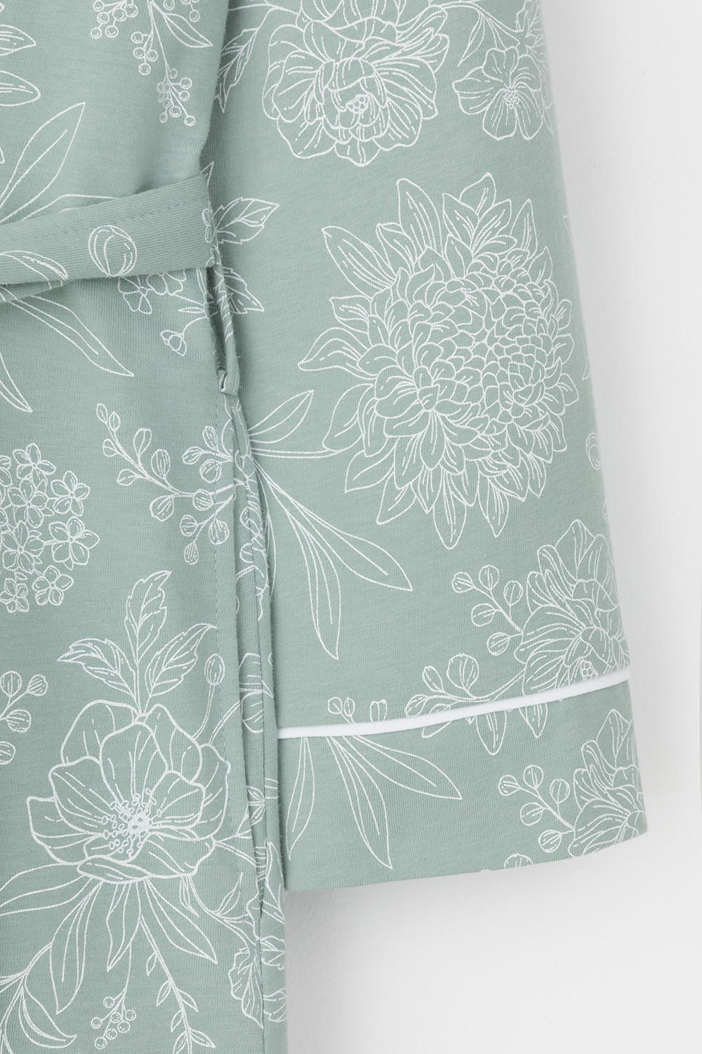 Халаты женские для мам, артикул: Е 50005/24, цвет: голубой, фото 7