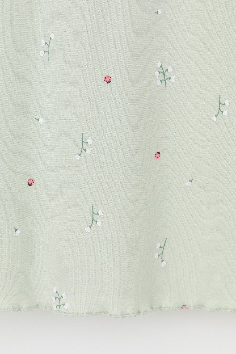 Ночная сорочка для девочки, артикул: К 1180, цвет: зеленый, фото 7