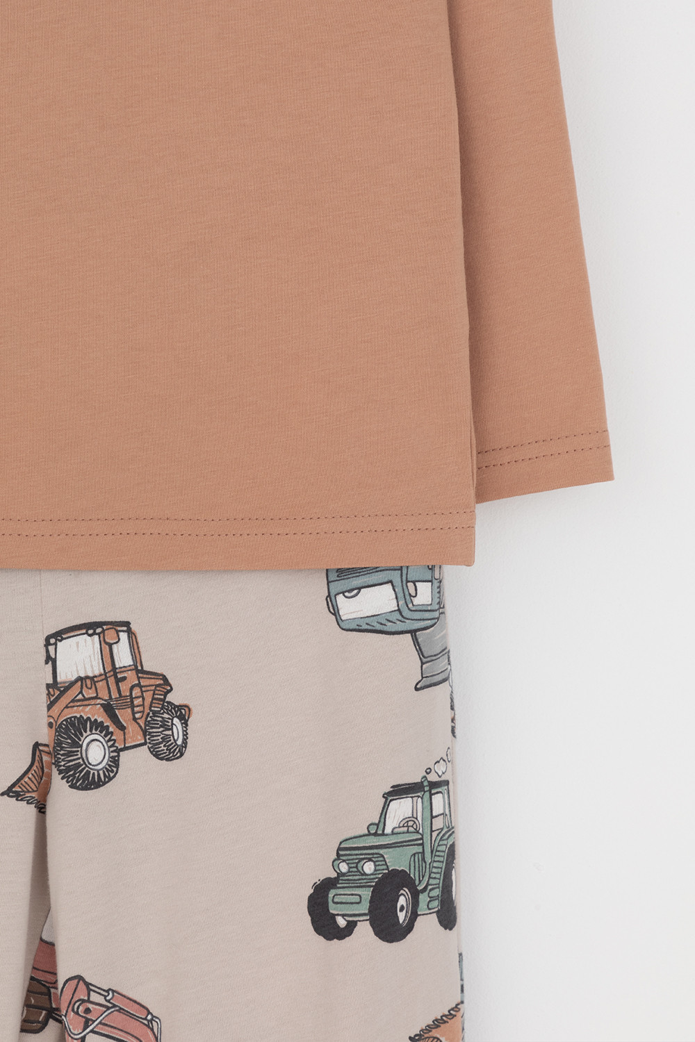 Пижама для мальчика, артикул: К 1606, цвет: коричневый, фото 7