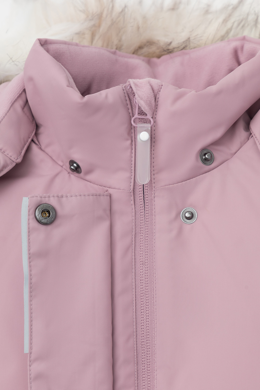 Пальто для девочки, артикул: ВК 38107/3 ГР, цвет: фиолетовый, фото 7