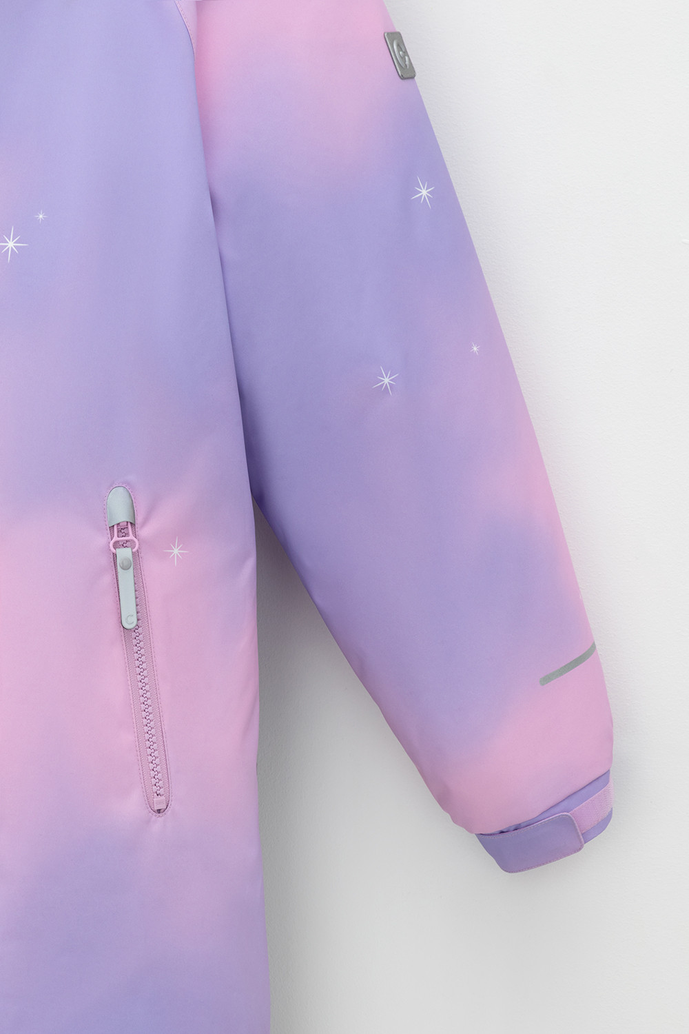 Комбинезоны утепленные для девочки, артикул: ВК 60120/н/4 ГР, цвет: розовый, фото 7